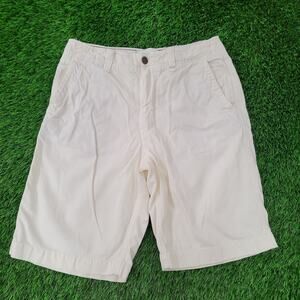 Vintage Y2K American Eagle Outfitters Preppy Shorts 33x12 Ivory